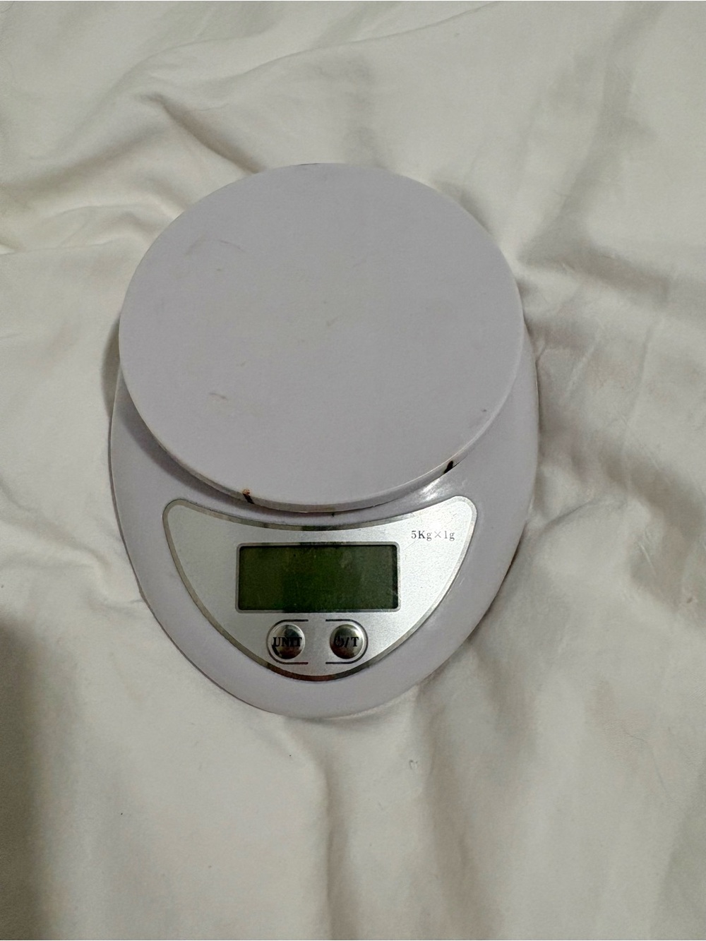 Digital Kitchen Scale - White